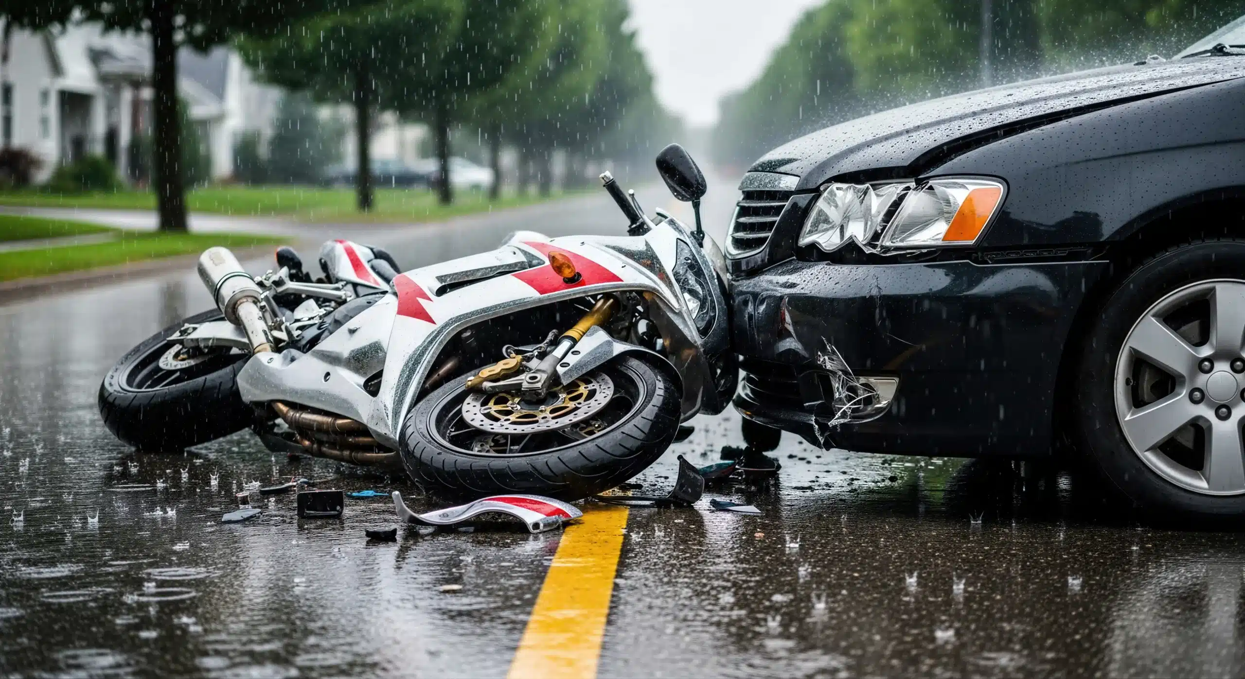 GEICO motorcycle collision coverage in Connecticut helping repair or replace damaged motorcycles