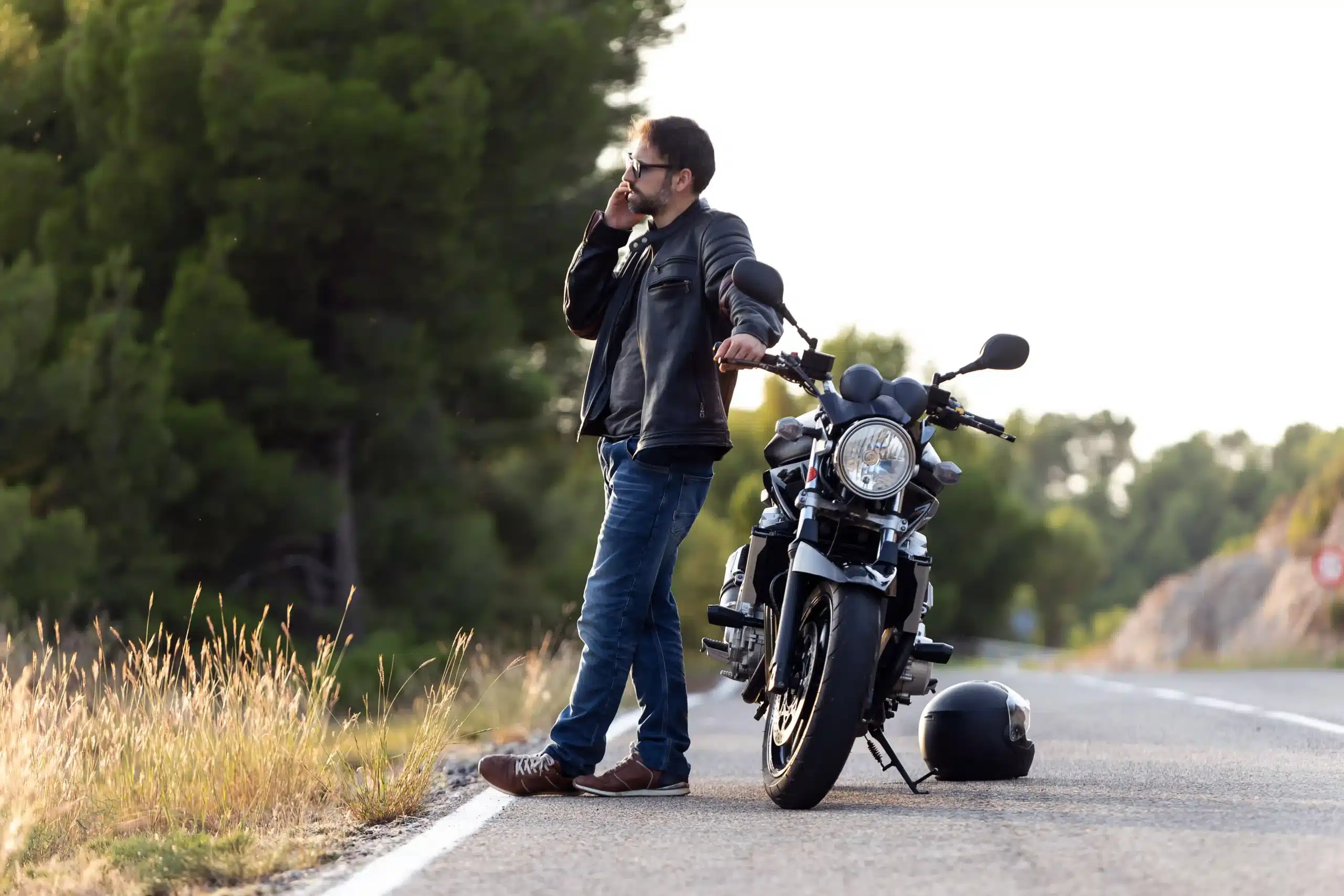 GEICO motorcycle roadside assistance in Connecticut providing towing, flat tire, and emergency roadside services